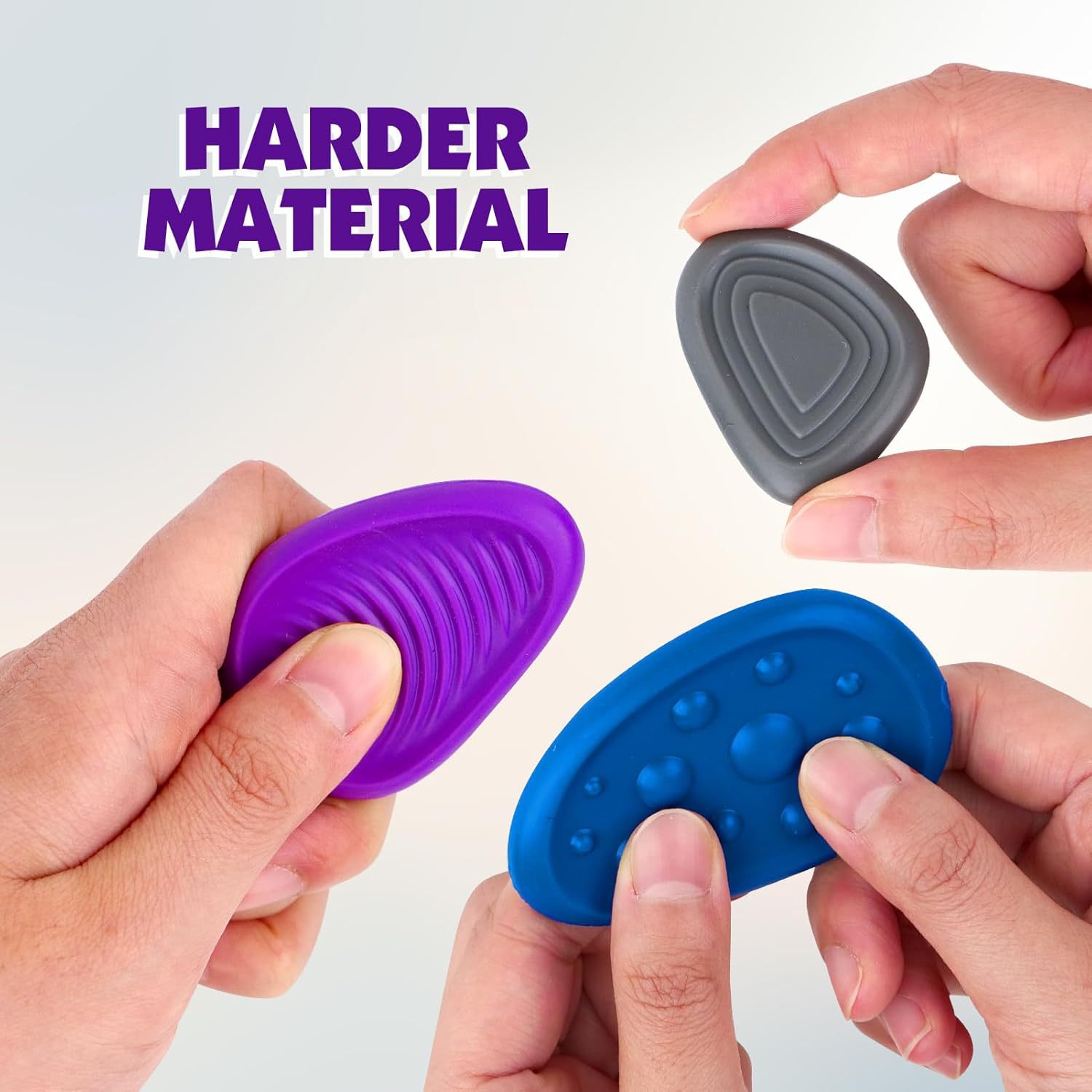Childrens Sensory Stones Silicone Squeeze Toy — photo 5