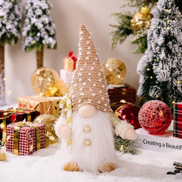 Sparkle Hat Christmas Gnome Plushie