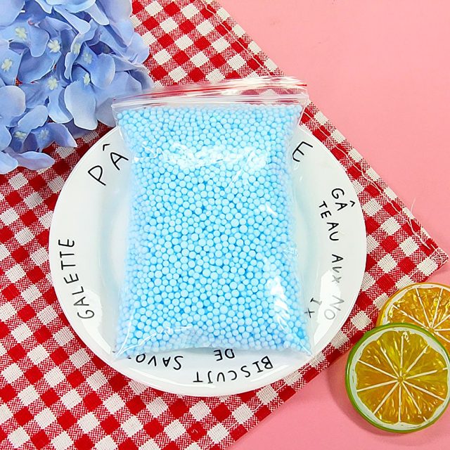 Pastel Rainbow Foam Bead Slime Filler — photo 2