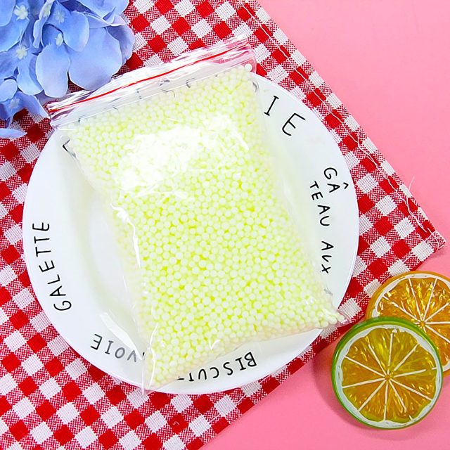 Pastel Rainbow Foam Bead Slime Filler — photo 5