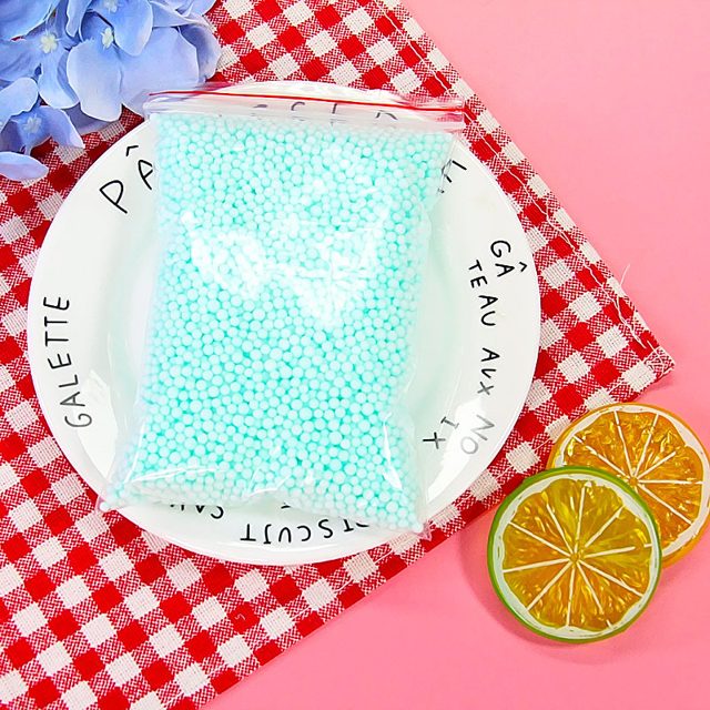 Pastel Rainbow Foam Bead Slime Filler — photo 6