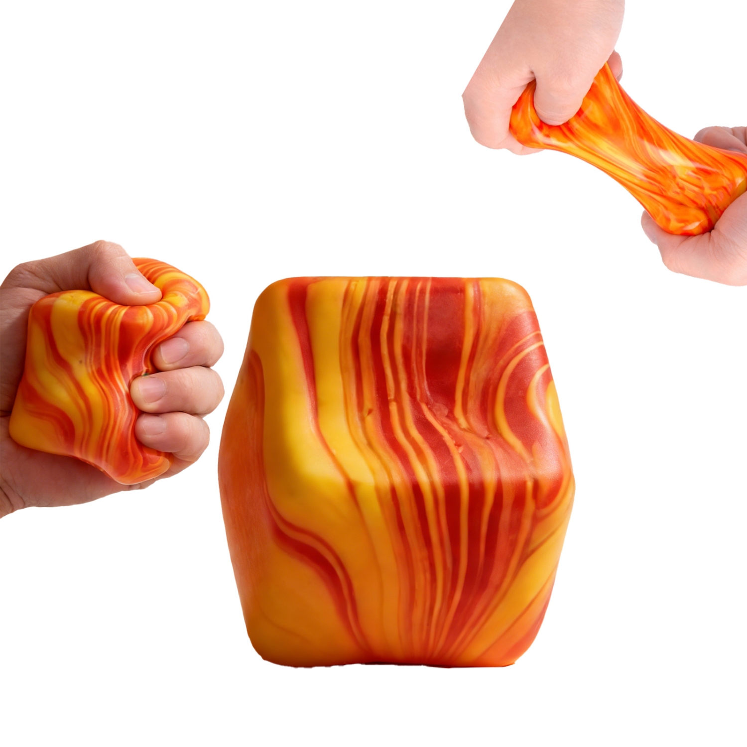 Marbled Lava Stretch Cube