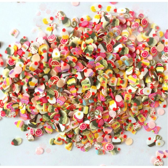 Cupcake & Sweets Clay Sprinkles