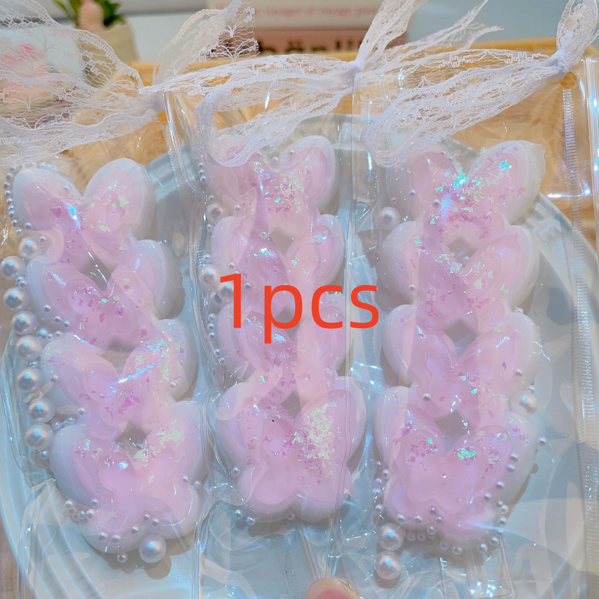 Iridescent Butterfly Hair Clips — photo 4