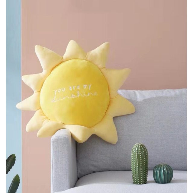 "You Are My Sunshine" Sun Cushion Plush