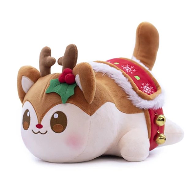 Reindeer Kitty Loaf Plush