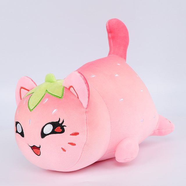 Strawberry Sundae Loaf Cat Plush