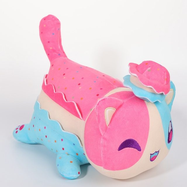 Birthday Cake Loaf Cat Plush