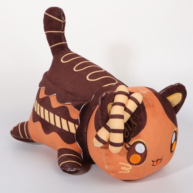 Chocolate Drizzle Loaf Cat Plush