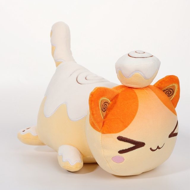 Cinnamon Roll Loaf Cat Plush