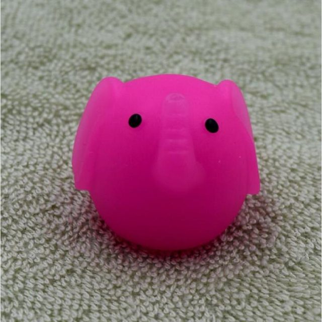Hot Pink Elephant Squishy Ball