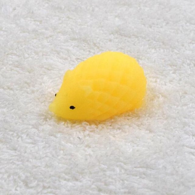 Spiky Yellow Hedgehog Squishy