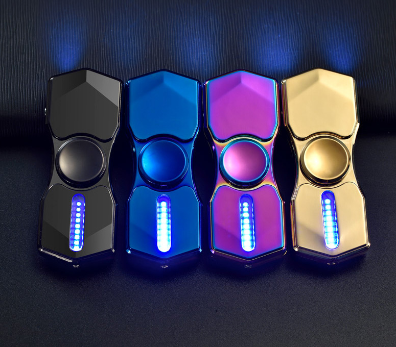 Colorful Dazzling Spinner Lighter Fidget — photo 2