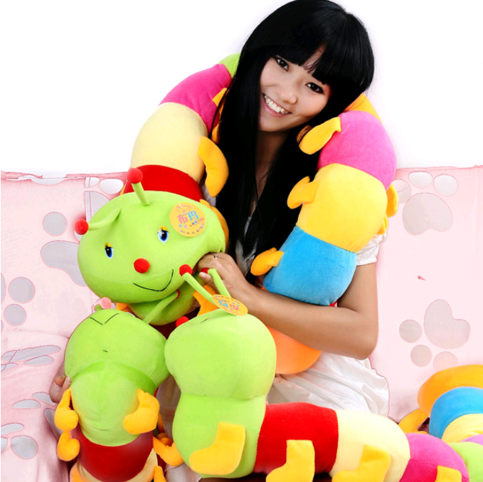 Rainbow Wiggle Caterpillar Plush — photo 4