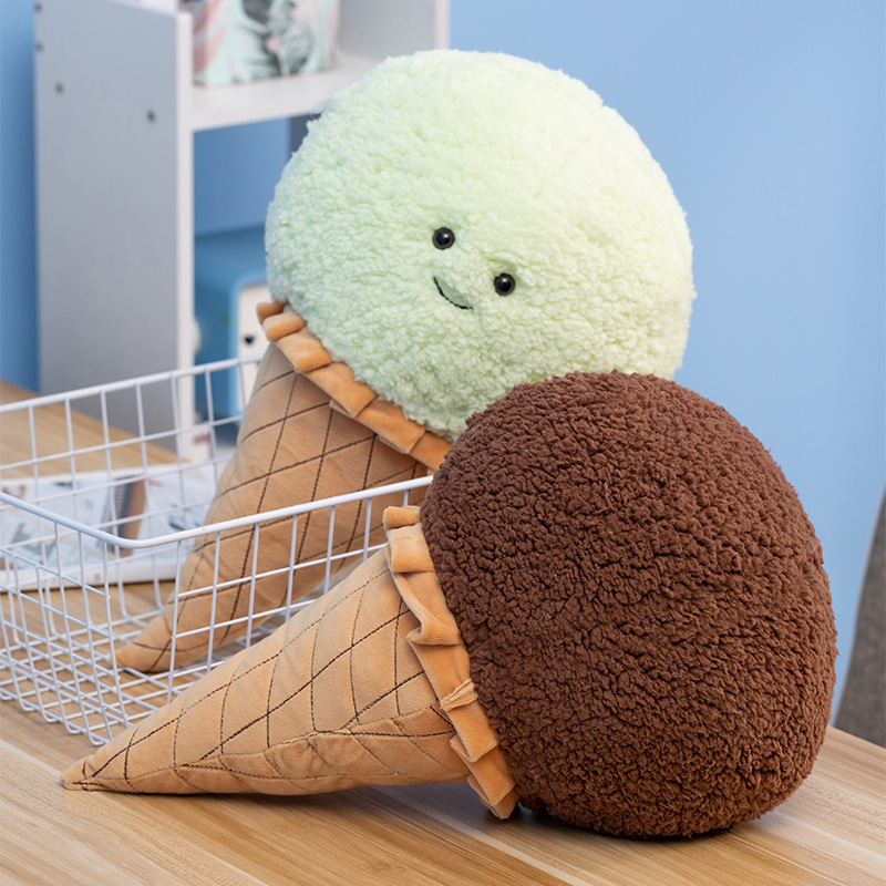 Cone Ice Cream Pillow Plush โ photo 5