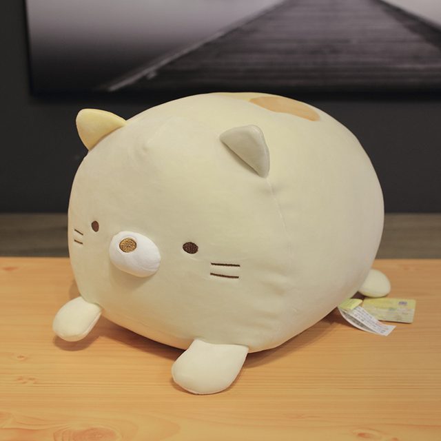 Cream Cat Loaf Corner Buddy Plush