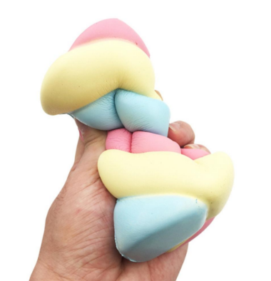 Twisty Rainbow Marshmallow Squishy — photo 4