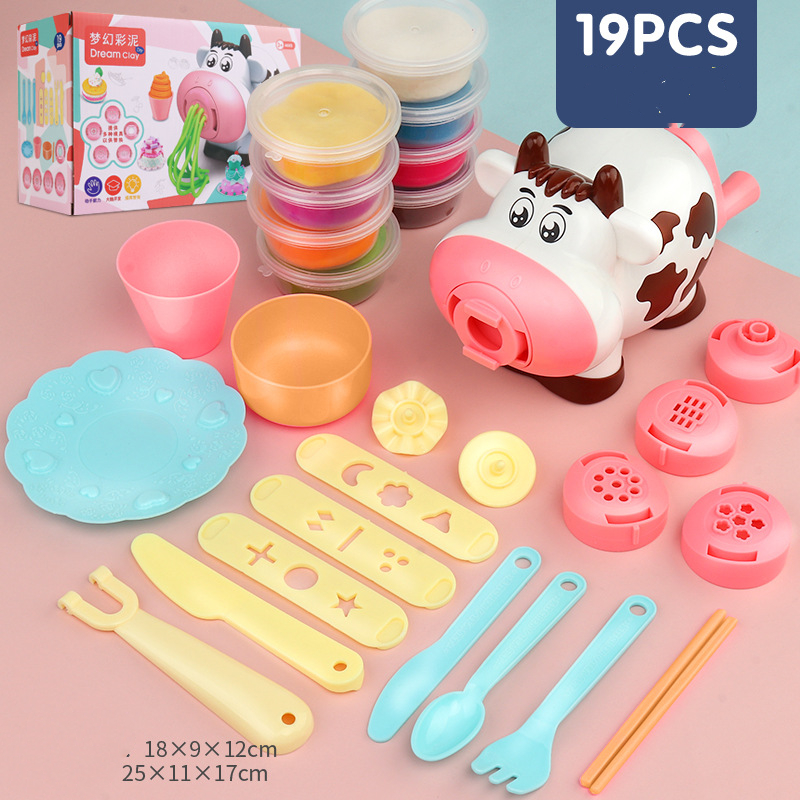 Cow Color Clay Noodle Machine Toy โ photo 5