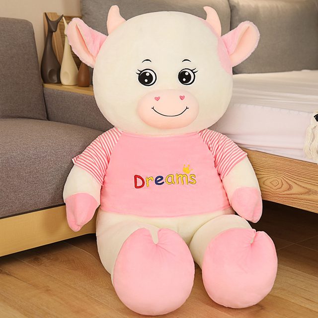 Pink Dreams Sweater Cow Plush — photo 2