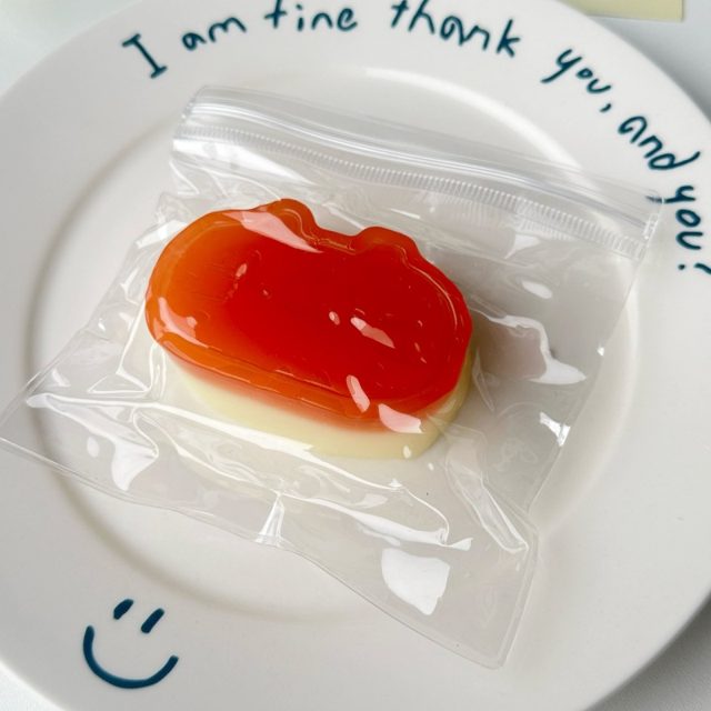 Tomato Jelly Pudding Squishy