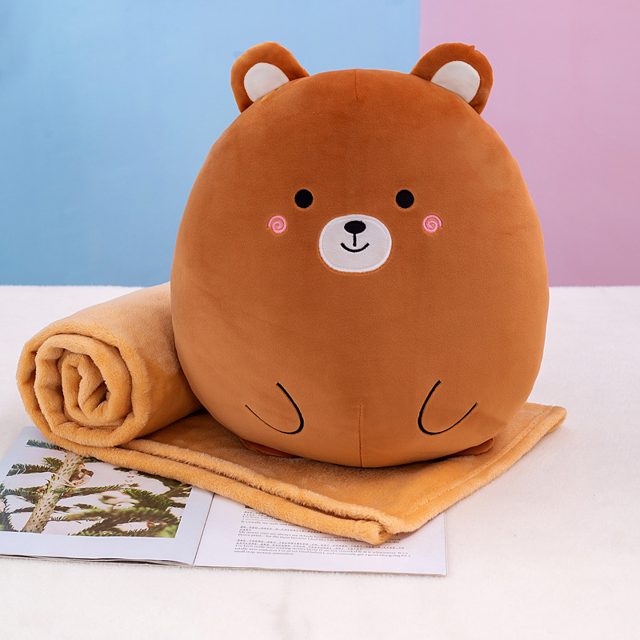 Sleepy Egg Bear Plush & Blanket