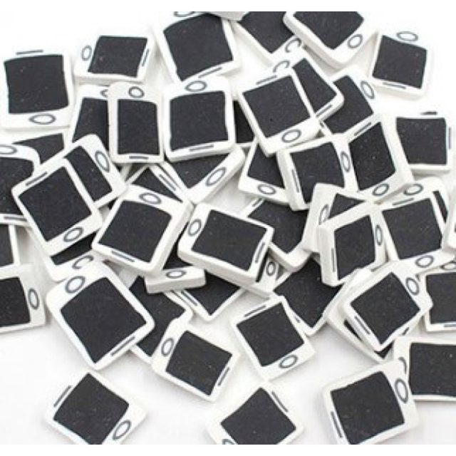 Tiny TV Screen Slime Charms