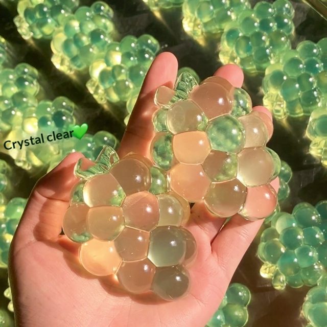 Crystal Grape Cluster Squishy