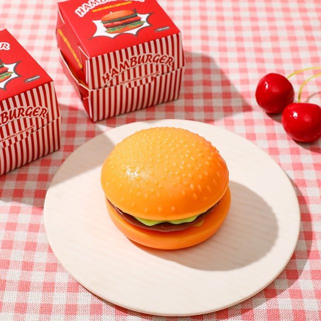 Squishy Cheeseburger in a Box