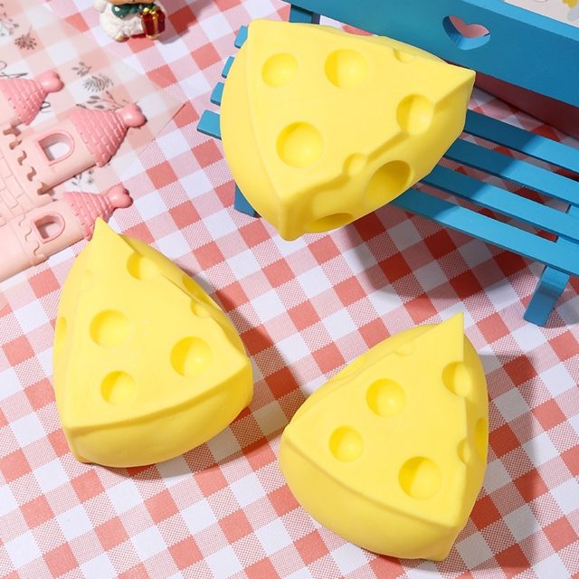 Big Squishy Swiss Cheese Wedge