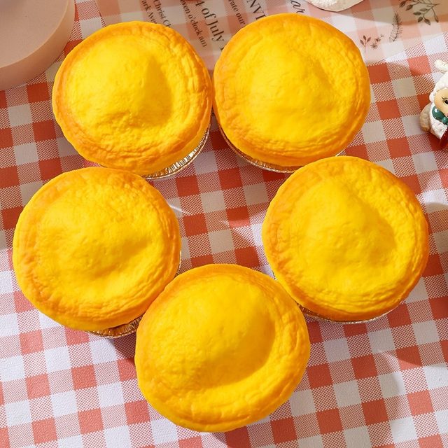 Golden Egg Tart Squishy