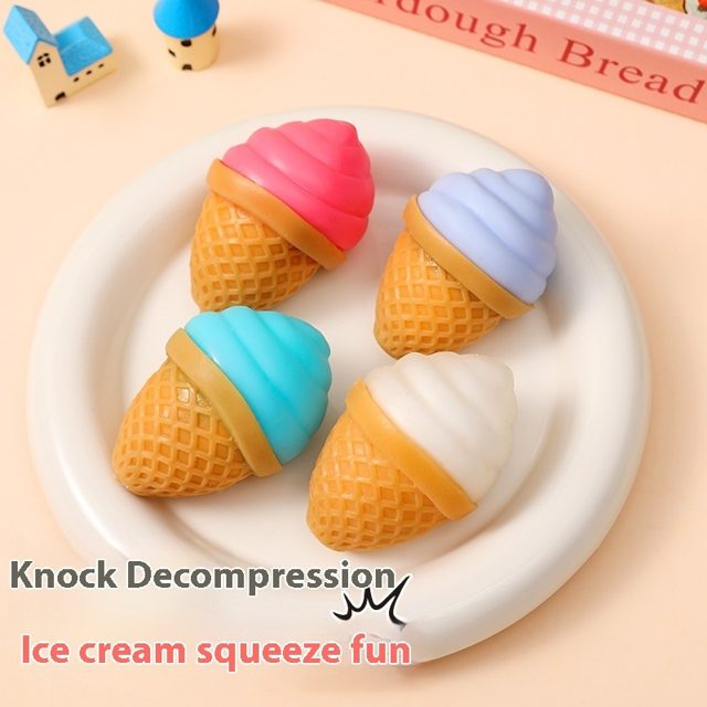 Waffle Cone Ice Cream Squishy