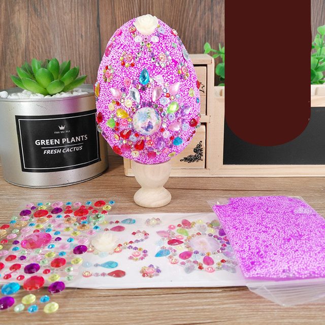 Bedazzle-Your-Own Gem Foam Egg Kit — photo 4