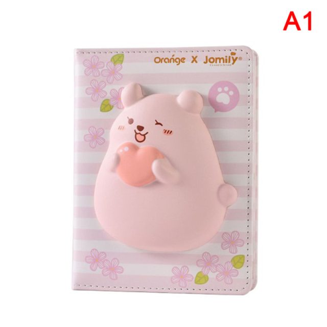 Squishy Bear Cover Notebook