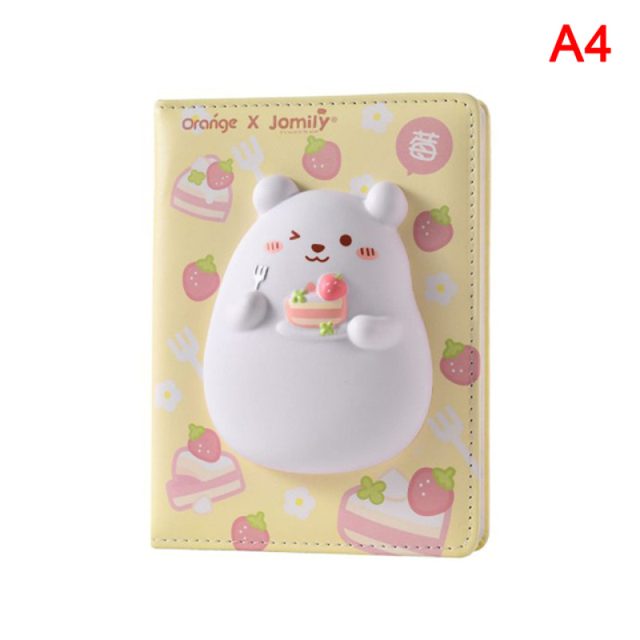 Squishy Bear Cover Notebook — photo 4