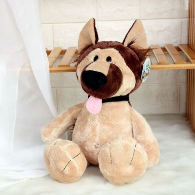 Floppy German Shepherd Pup Plush