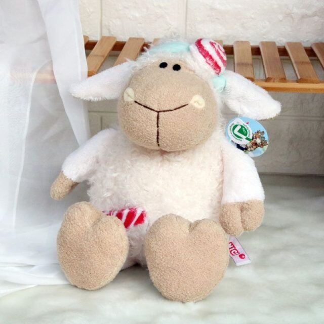 Cozy White Sheep Plush