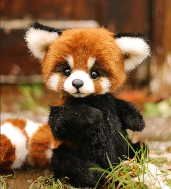 Lifelike Red Panda Plush โ photo 3