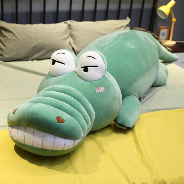 Sleepy Crocodile Cuddle Pillow โ photo 3