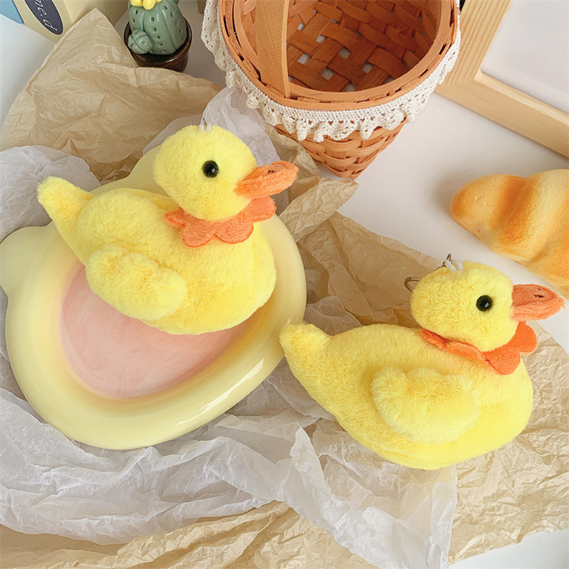 Cute Cole Duck Yellow Little Keychain