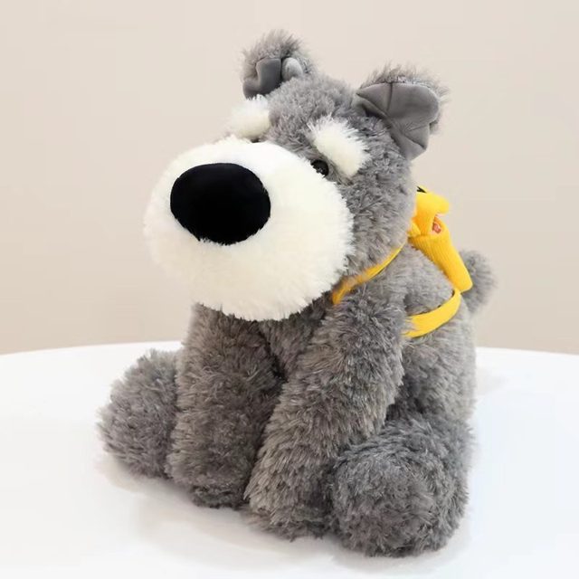 Whiskers the Dapper Schnauzer Plush