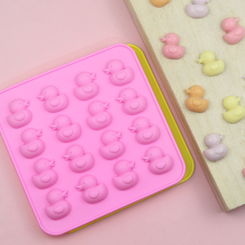 Cute Little Duck Silicone Mold Toy — photo 3