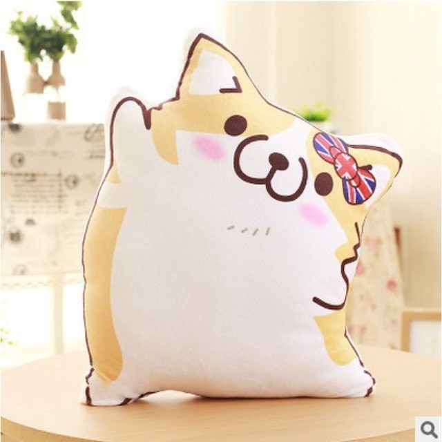 Corgi Butt Face Pillow Plush