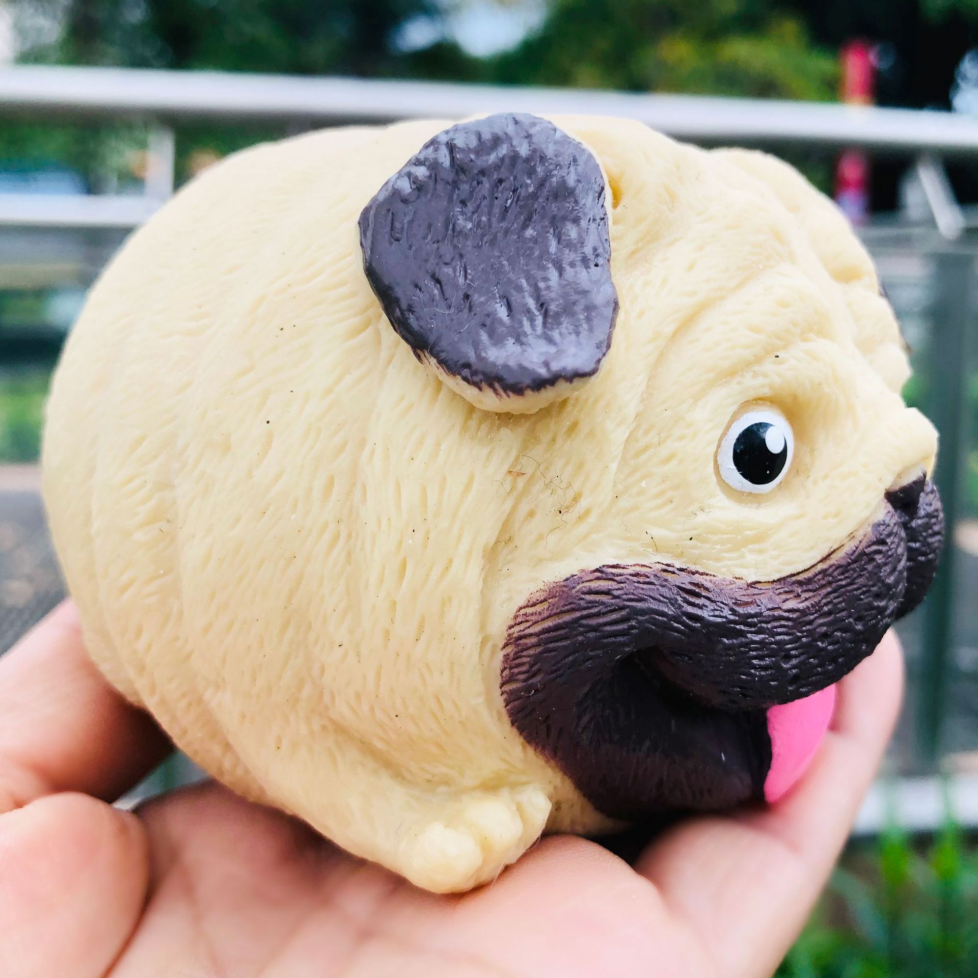 Cute Tofu Cat Hedgehog Squeeze Toy โ photo 5