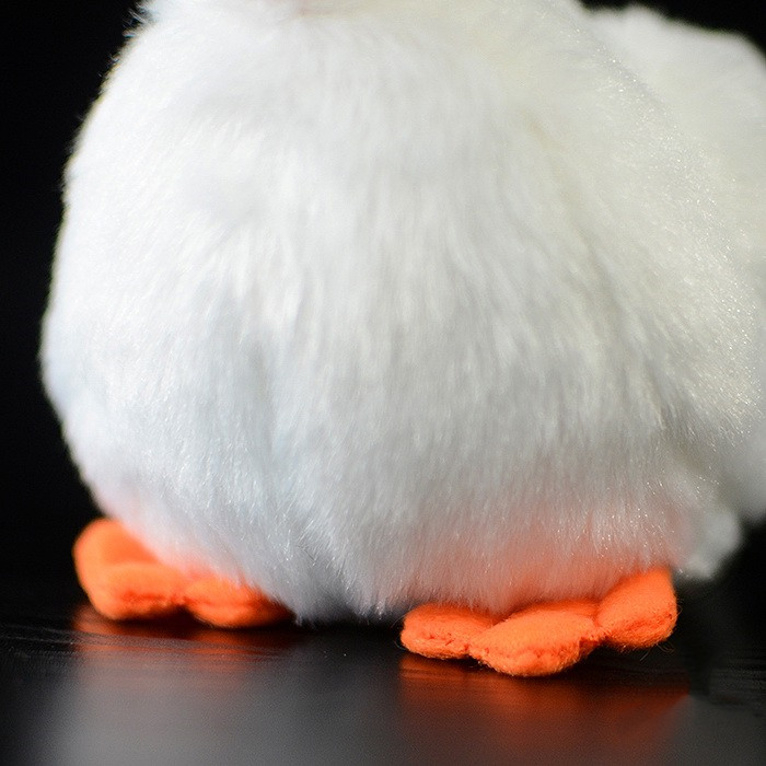 Cute White Duck Shape Plush — photo 5