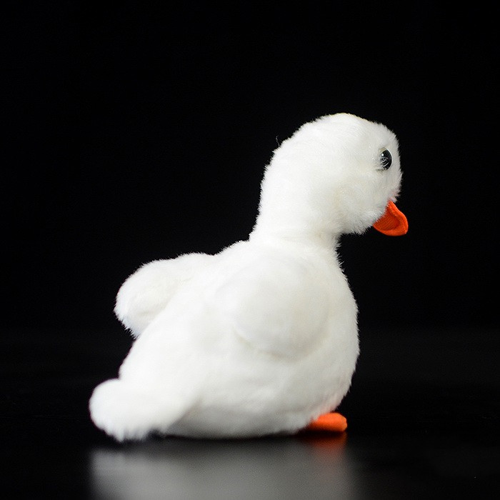 Cute White Duck Shape Plush — photo 2