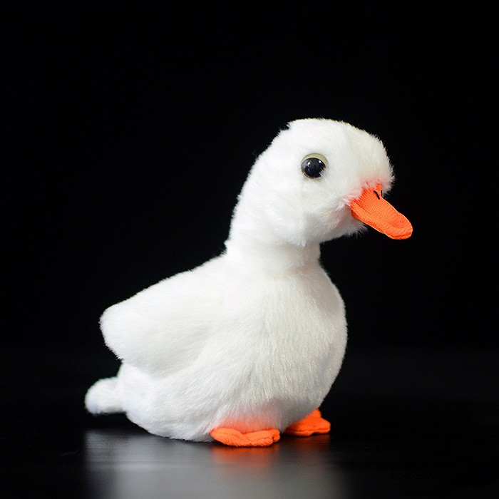 Cute White Duck Shape Plush — photo 3