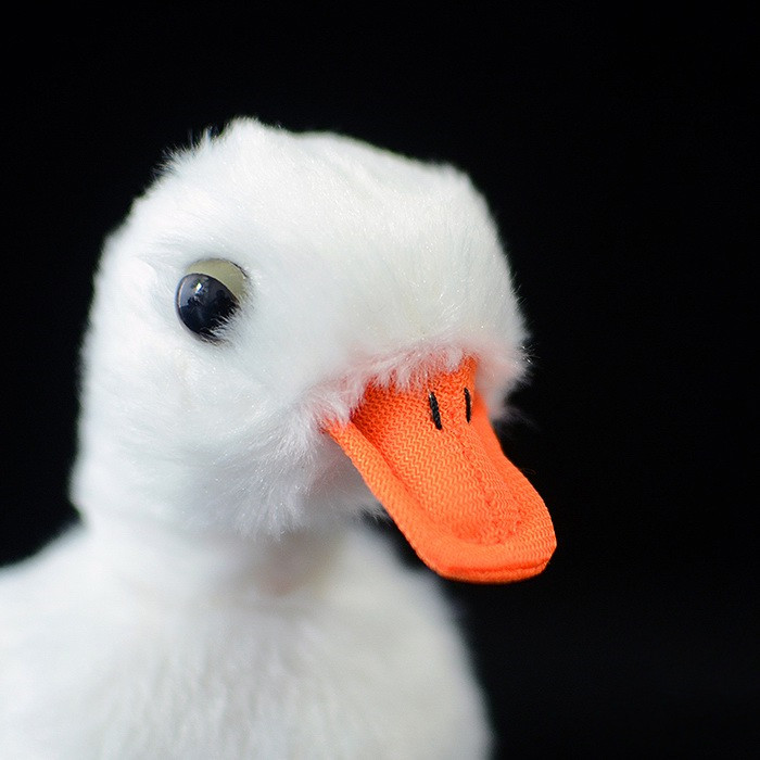 Cute White Duck Shape Plush — photo 4