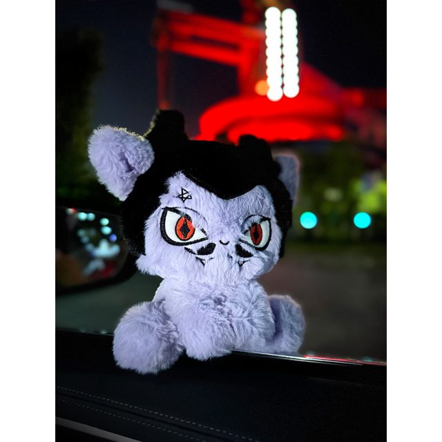 Fang the Hooded Vampire Cat Plush
