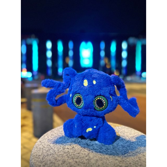 Inky the Big-Eyed Spider-Octopus Plush