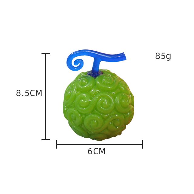 Green Devil Fruit Squishy Ball